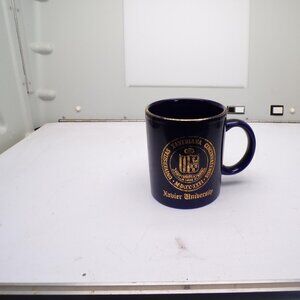 Xavier University Blue Ceramic Coffee Mug Cup Gold Seal Logo